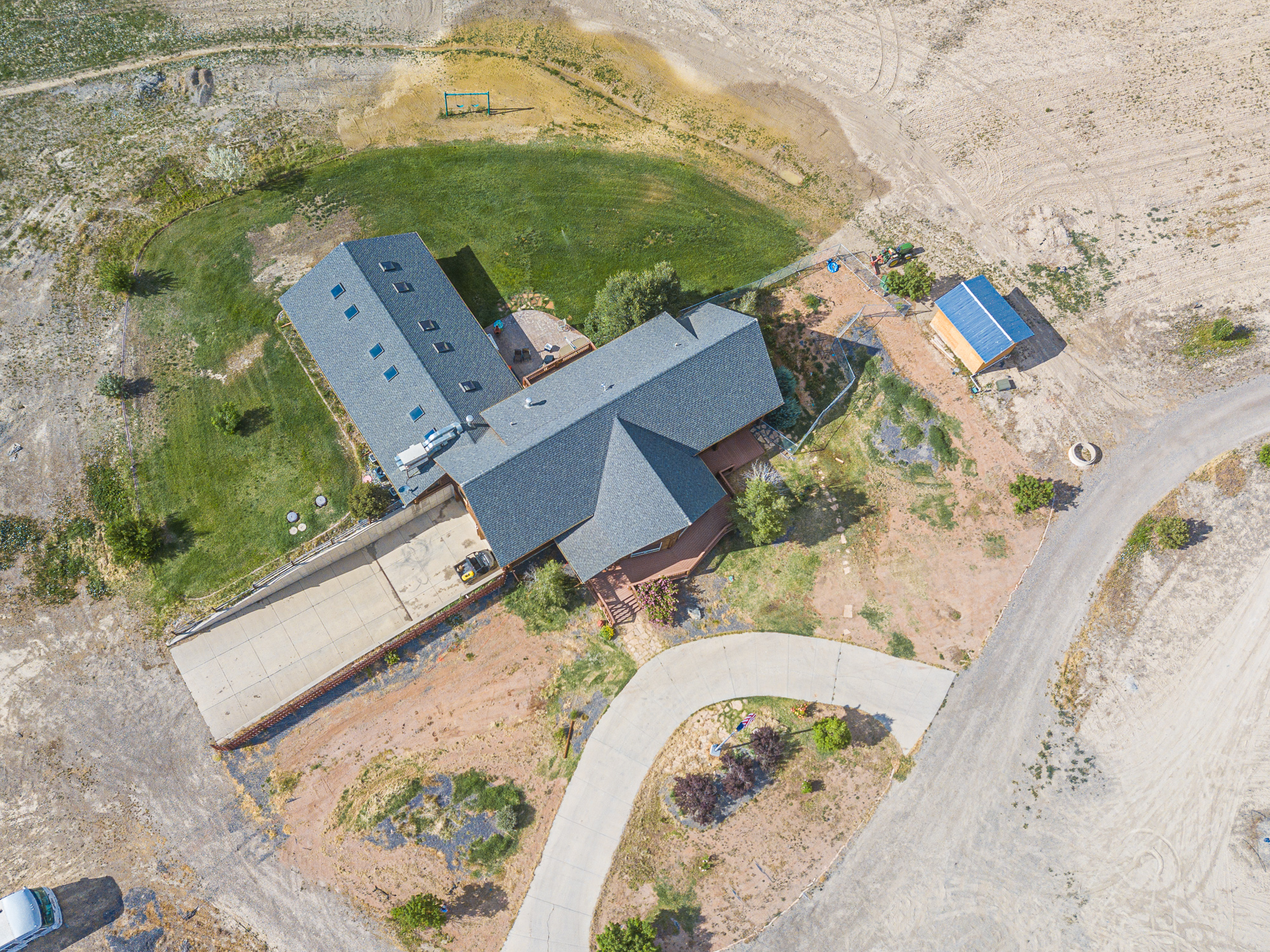 Aerial Photography Residential Property